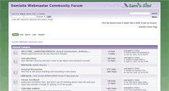 Desktop Screenshot of forum.samisite.com